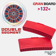 Segment za pikado tarčo GRANBOARD "Double -Red" 2 kom PIKADO.shop®1