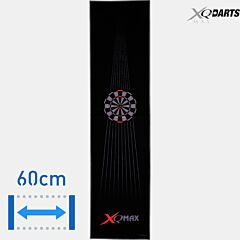 Tepih za pikado XQMax / Dartboard / Black - Red  / 60 PIKADO.shop®1