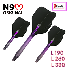 Trupi za pikado puščice L-style N9 "Twin Color Lock Straight" Black-Purple PIKADO.shop®1