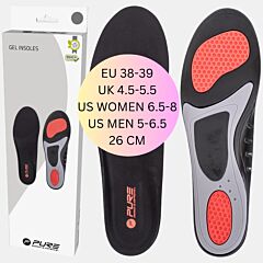 GEL vložki za čevlje PURE2IMPROVE / Gel Insoles / 38-39 PIKADO.shop®1