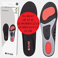 GEL vložki za čevlje PURE2IMPROVE / Gel Insoles / 46-47 PIKADO.shop®1