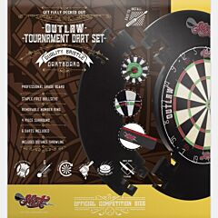 Klasična pikado tarča SHOT / Outlaw Tournament Dartboard Set PIKADO.shop®1