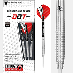 Pikado puščice BULL'S / Dot D1 (24g) s kovinsko konico PIKADO.shop®1