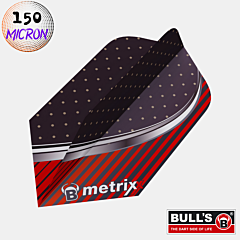 Pikado peresa BULL'S "Metrixx" (Slim) Red-Black PIKADO.shop®1