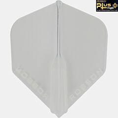 Pikado peresa ROBSON Plus Dart Flight / Crystal Clear White PIKADO.shop®1