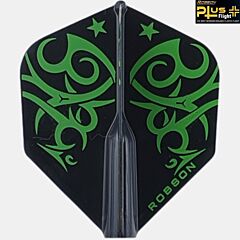 Pikado peresa ROBSON Plus Dart Flight / Tribe Green PIKADO.shop®1