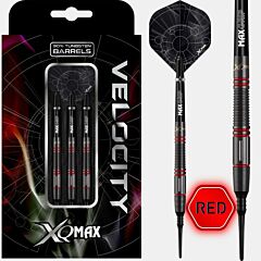 Pikado puščice XQMax / Velocity / Red / z mehko konico PIKADO.shop®1