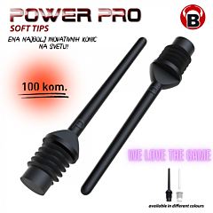 Plastične pikado konice BULL'S "Power Pro" 6mm - 2BA (100 kom) PIKADO.shop®1