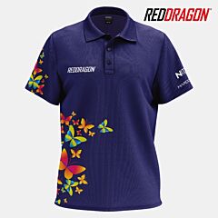 Polo majica RED DRAGON /  Butterfly Tour Polo PIKADO.shop®1