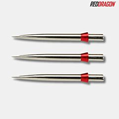 RED DRAGON / Dart Points / Red TRIDENT / 32 mm / Silver PIKADO.shop®1