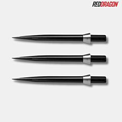 RED DRAGON / Dart Points /  Silver TRIDENT / 32 mm / Black PIKADO.shop®1