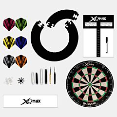 Starter set XQMAX / Tournament Dart Set / Red PIKADO.shop®