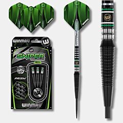 Steeldart puščice WINMAU / SNIPER BLACK PIKADO.shop®1