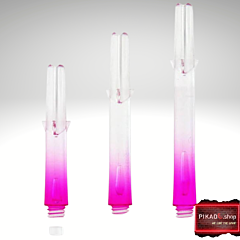 Trupi za pikado puščice L-style "Two Tone Lock Straight" Clear-Pink PIKADO.shop®1