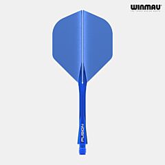 ALL in ONE / pero z nastavkom WINMAU / Fussion / Integradet Flight & Shaft / Blue PIKADO.shop®3