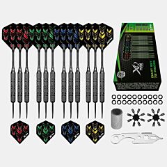 Pikado puščice XQMax / dart set 72P. / s kovinsko konico PIKADO.shop®1