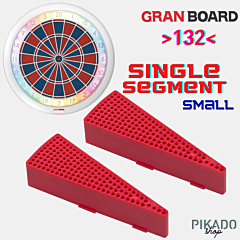 Segment za pikado tarčo GRANBOARD "Single - Triangle" Red 2 kom PIKADO.shop®1