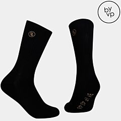 Športne nogavice By VP / Padel Collection / BAMBOO / Black Socks PIKADO.shop®1