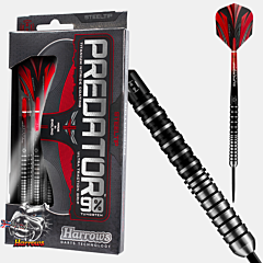 Steeldart puščice HARROWS / Predator / z kovinsko konico PIKADO.shop®1