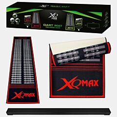Tepih za pikado +...  XQMax / Check Out Dartmat SET / Red PIKADO.shop®1
